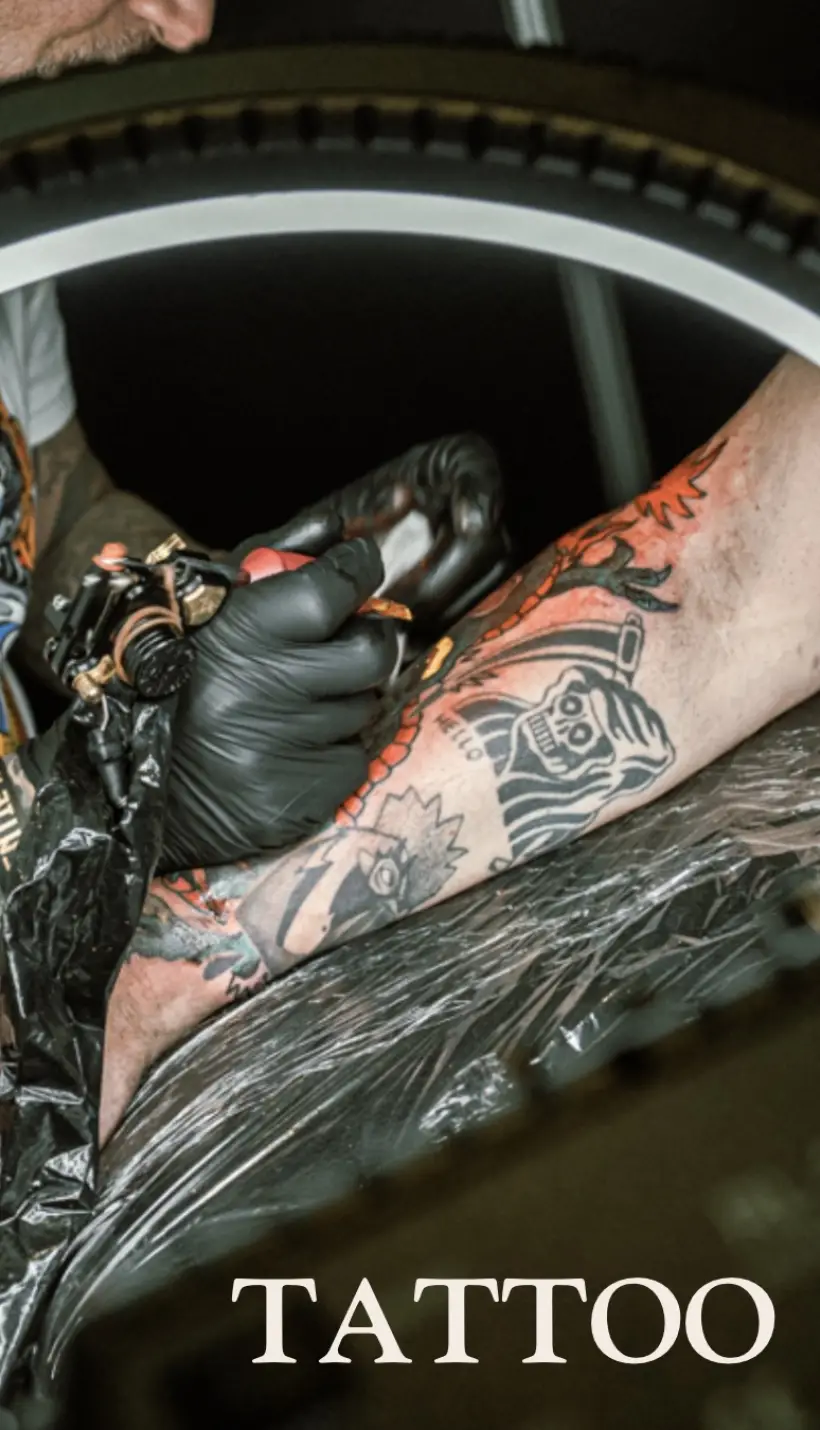 Tattoo onder